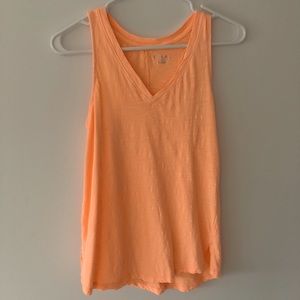 Merona flowy orange tank top
